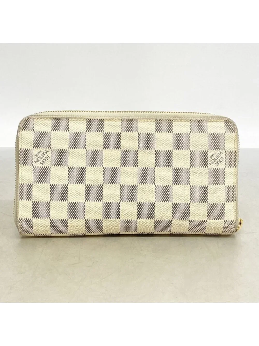 Louis Vuitton Wallet Damier Azur Zippy Organizer White